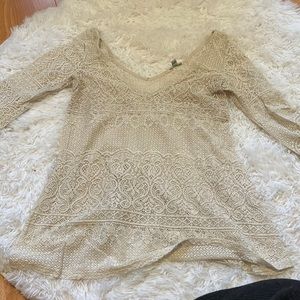Boho lace top
